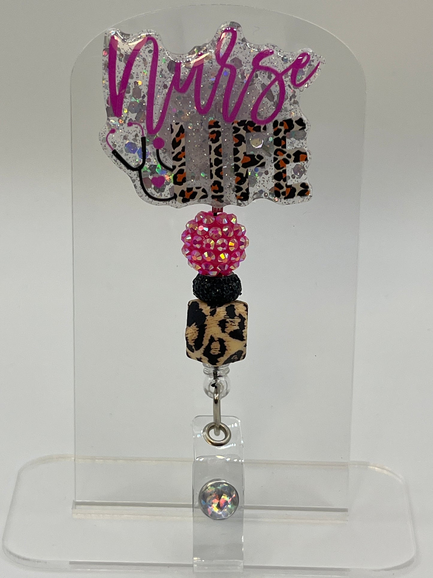 Nurse Life-Cheetah Bead