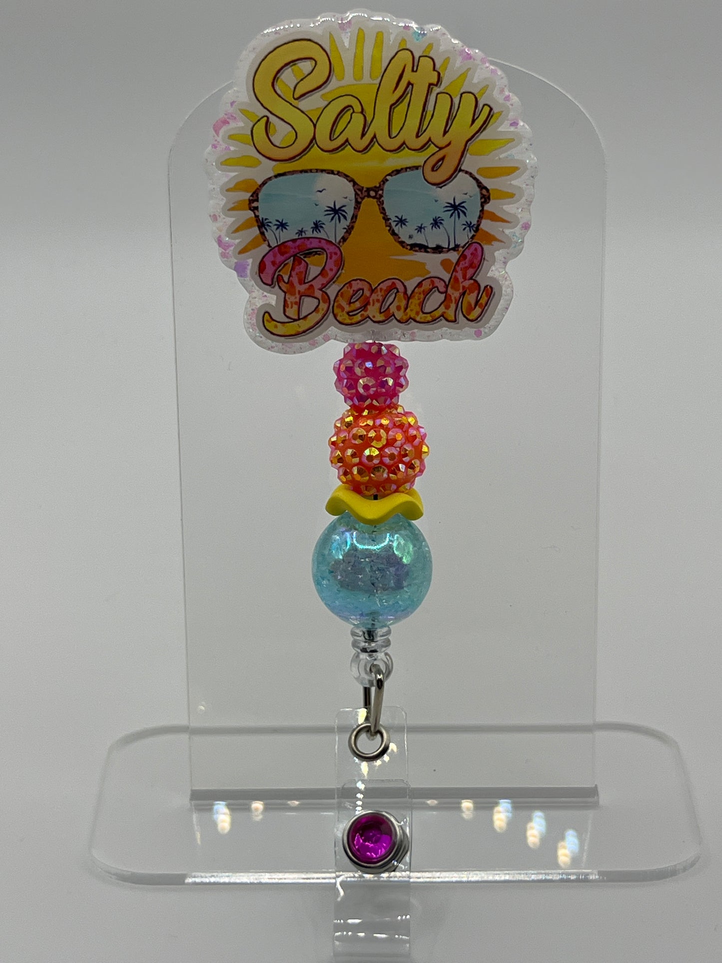 Salty Beach- Blue Bead