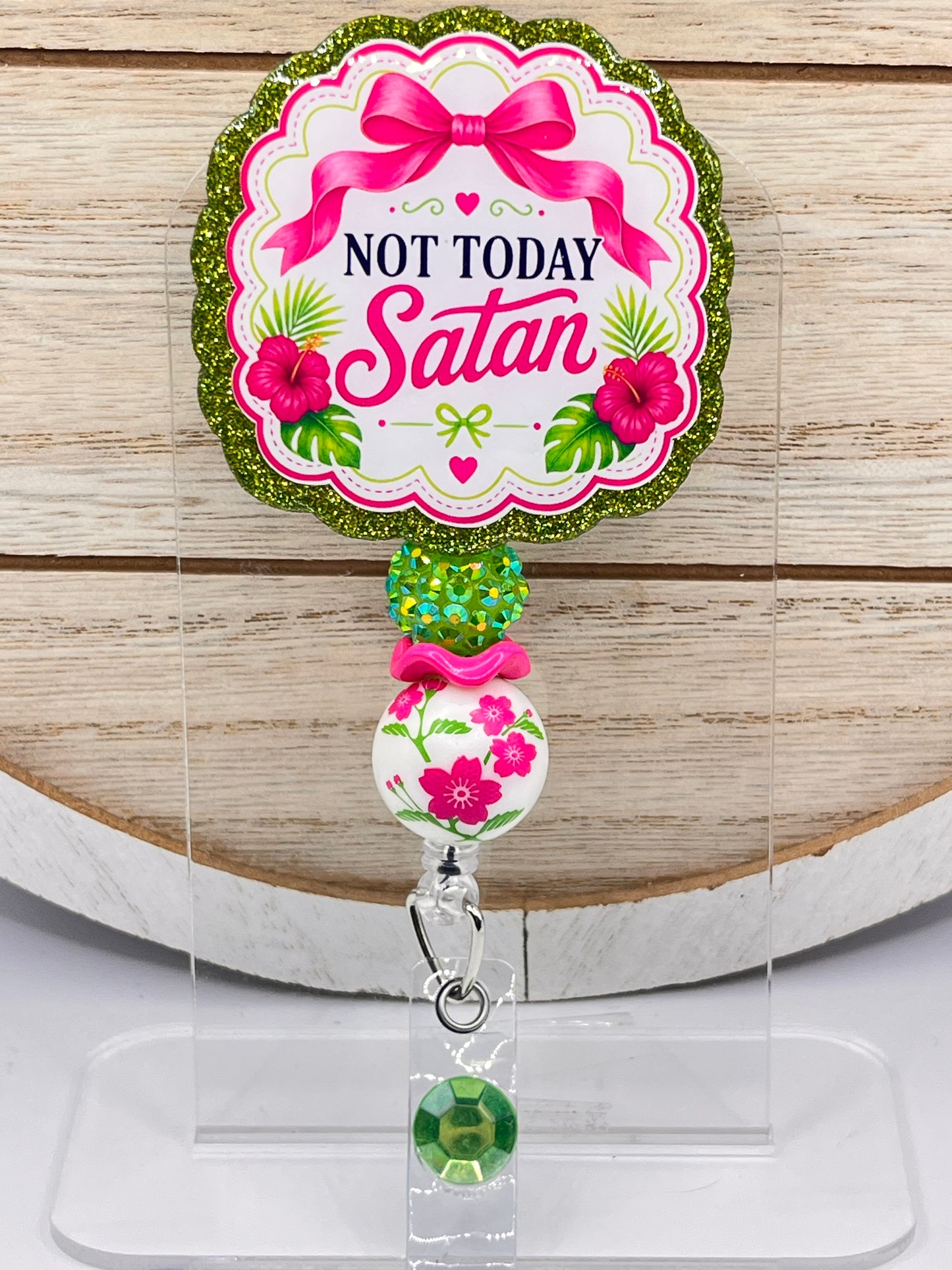 Not Today Satan-Floral