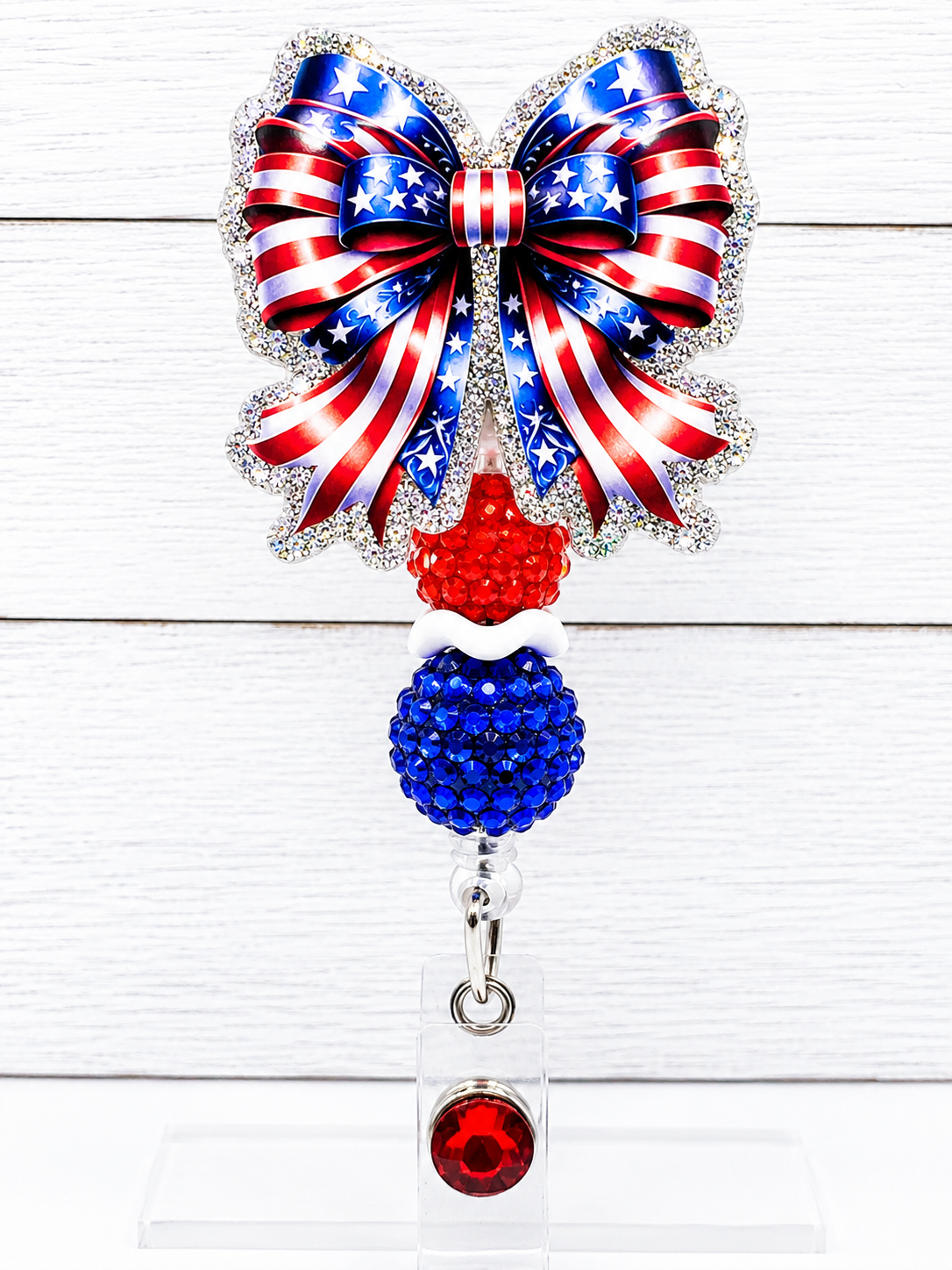Bow-Red, White, & Blue