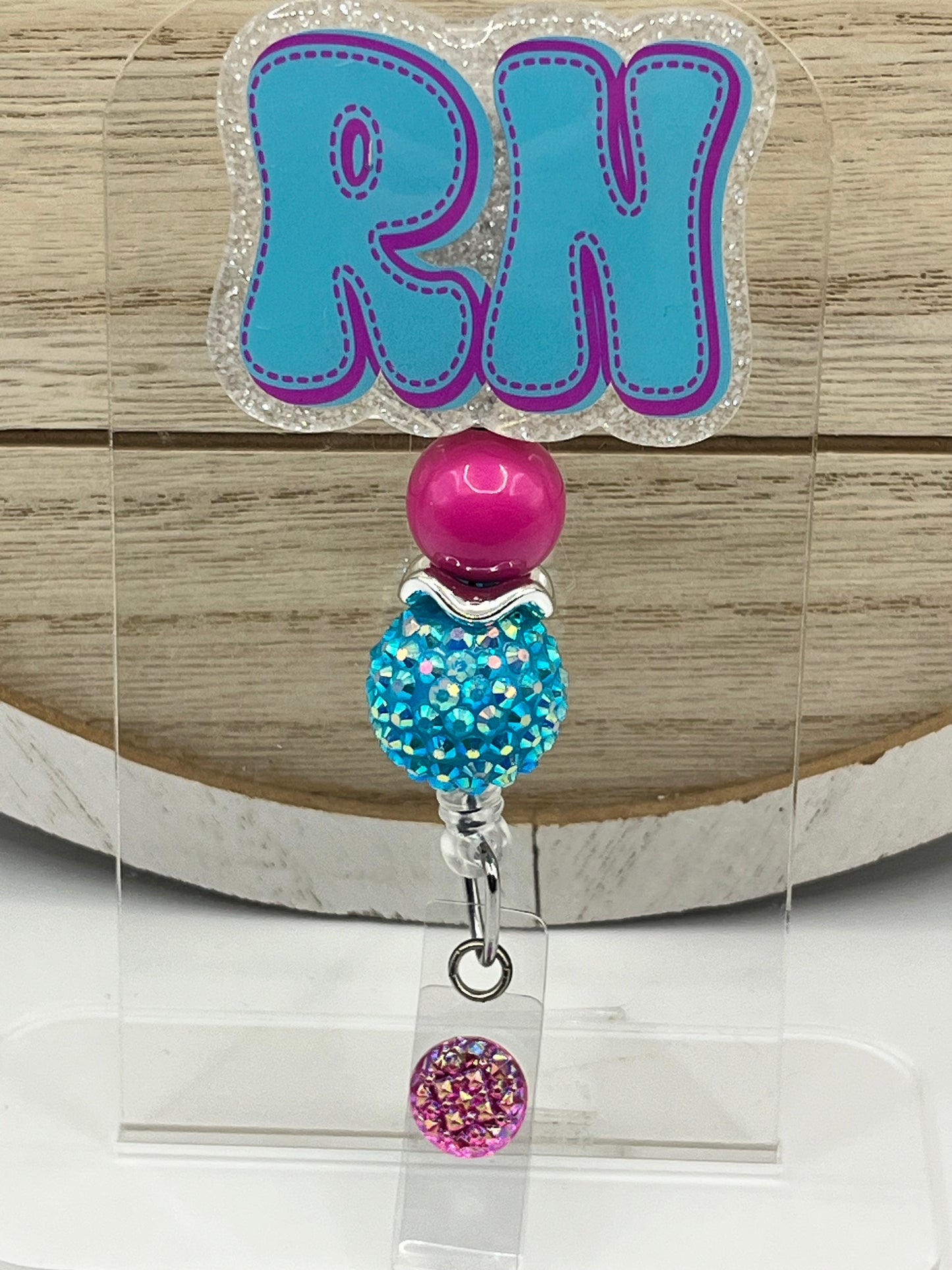 RN-Retro Teal and Pink