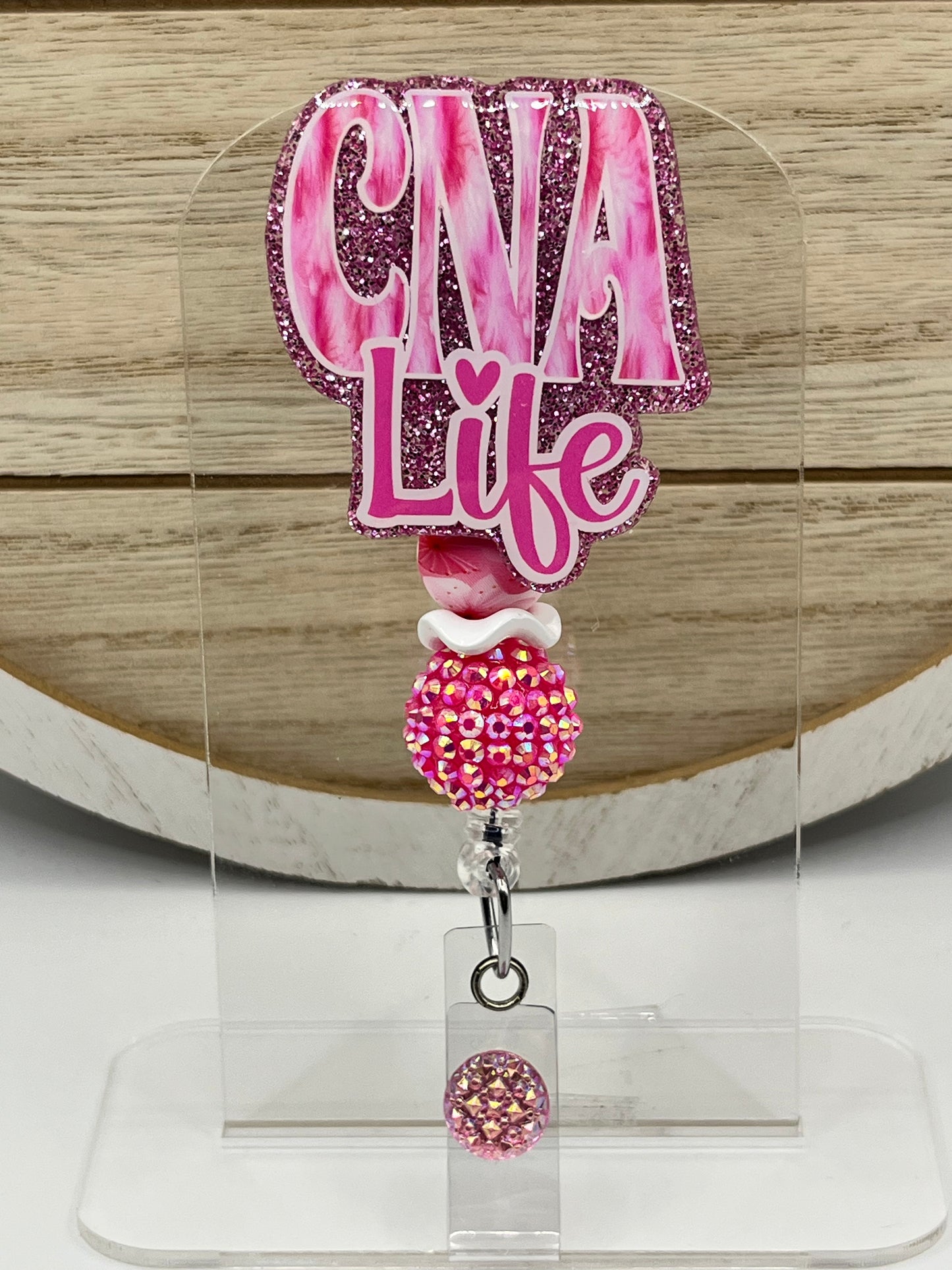 CNA Life-Pink and White
