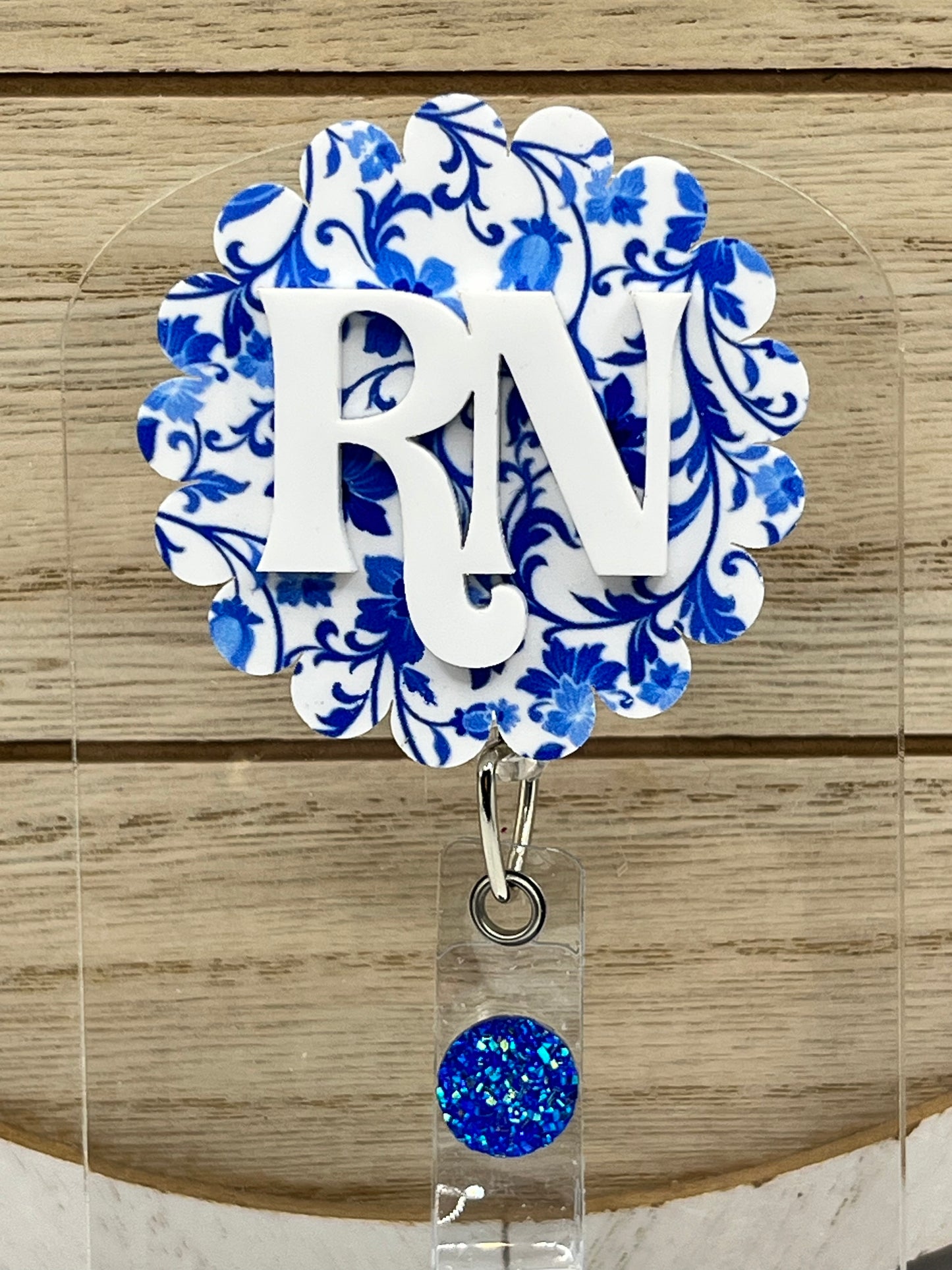 (2D) RN- Blue Floral
