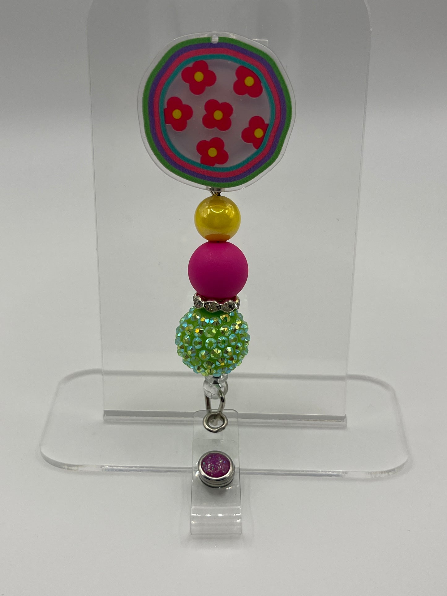 Circle With Flowers