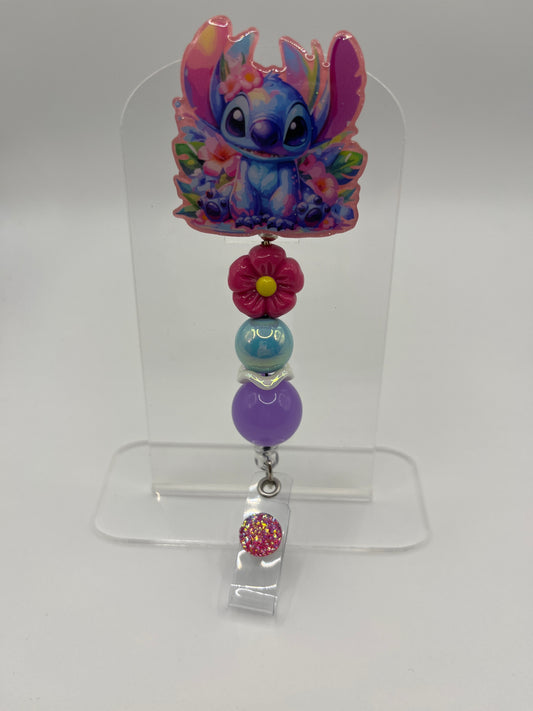 Stitch-Pink Flower