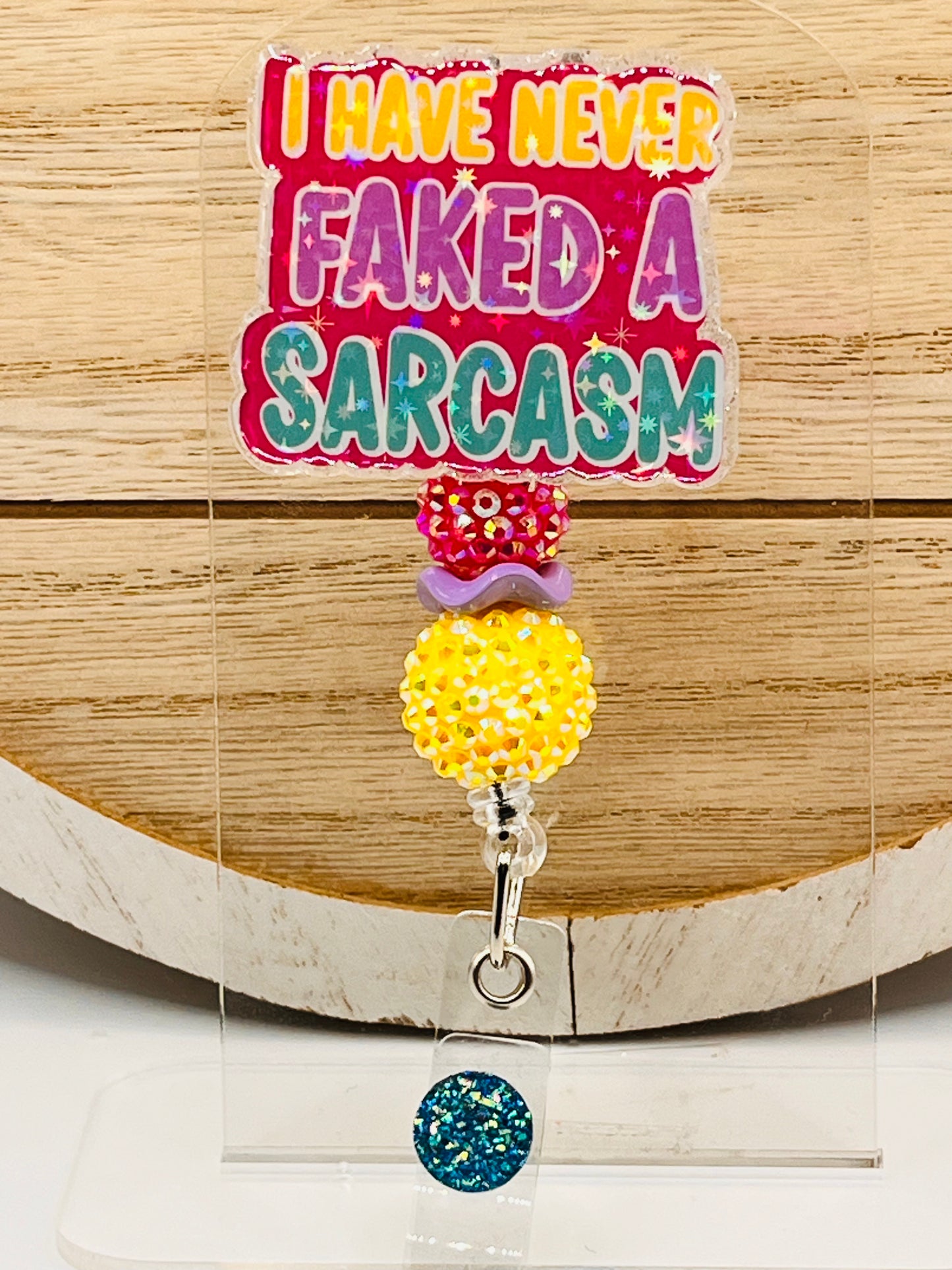 I never faked a sarcasm