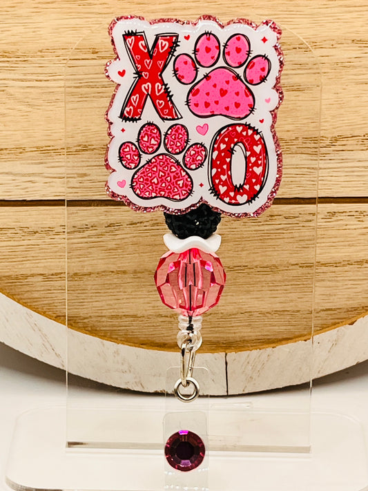 Dog Paw Valentine