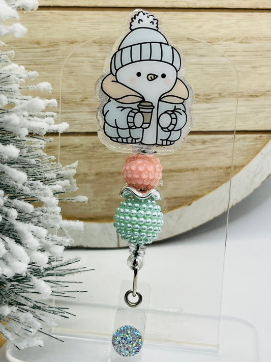Snowman Puffer Coat