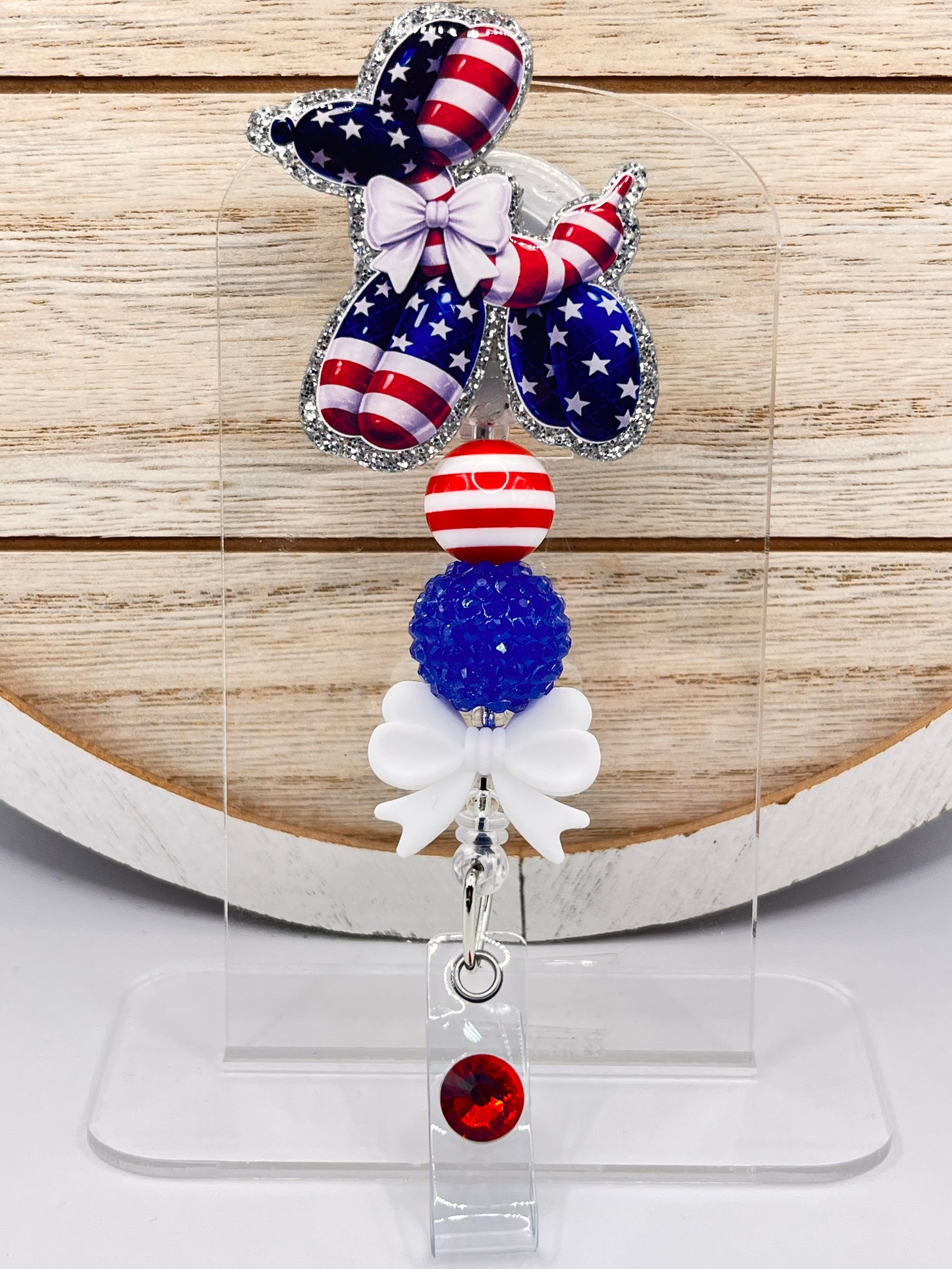 Balloon Dog-USA Stars