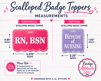 Badge Topper-Vertical