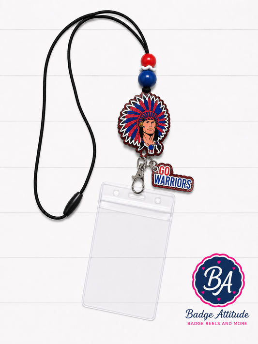Northwestern Warriors-Lanyard