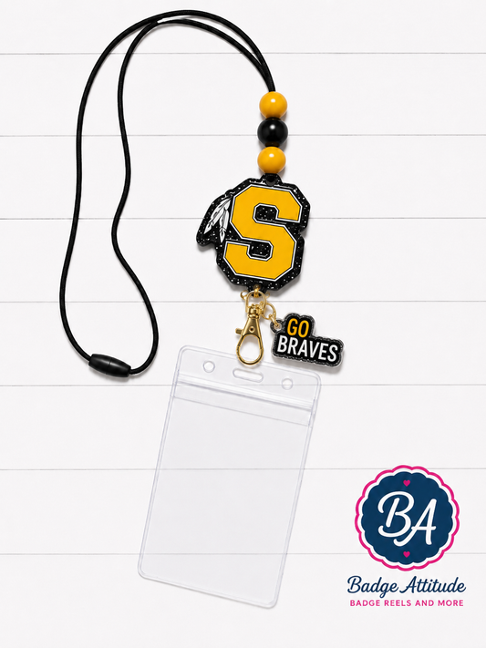 Shawnee Braves-Lanyard