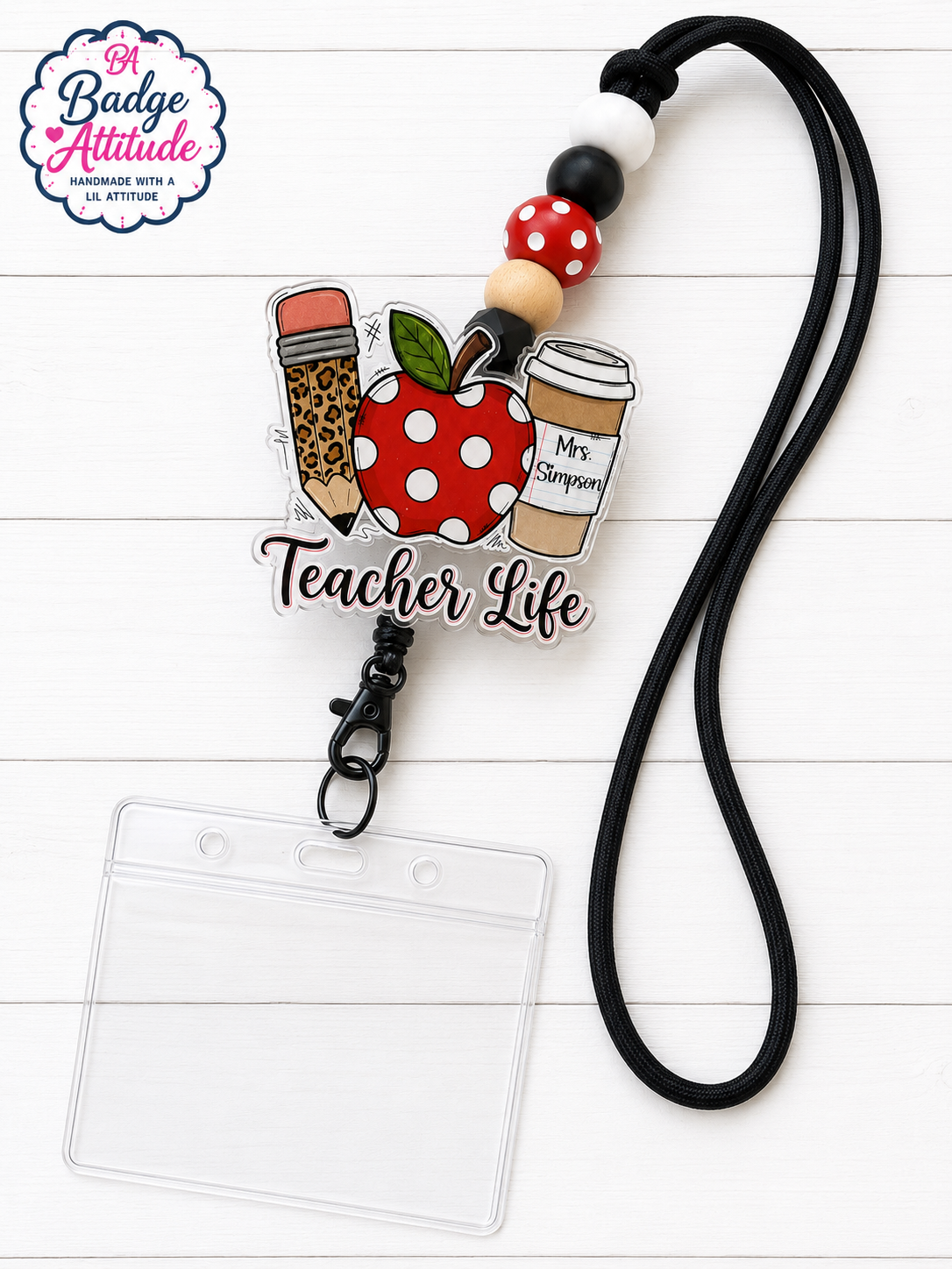 Teacher Life-Lanyard