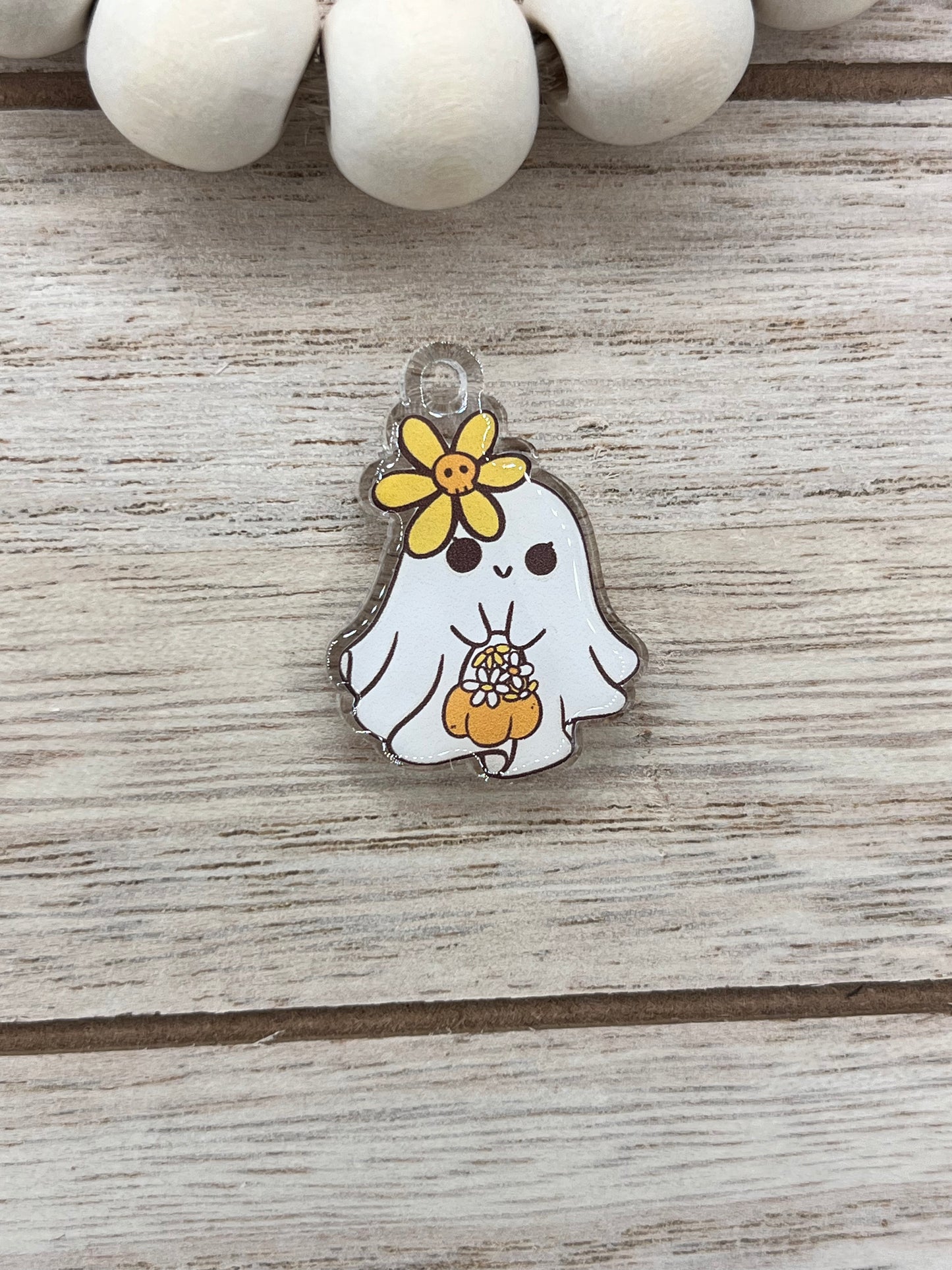 Retro Flower Ghost