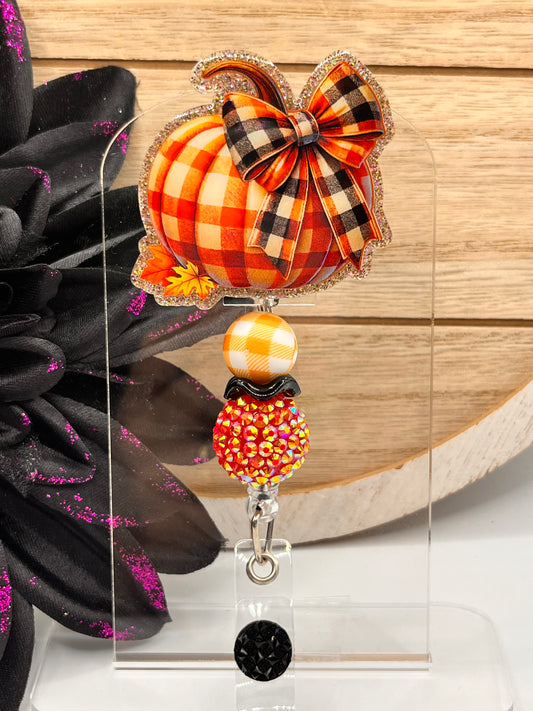 Pumpkin-Fall Plaid