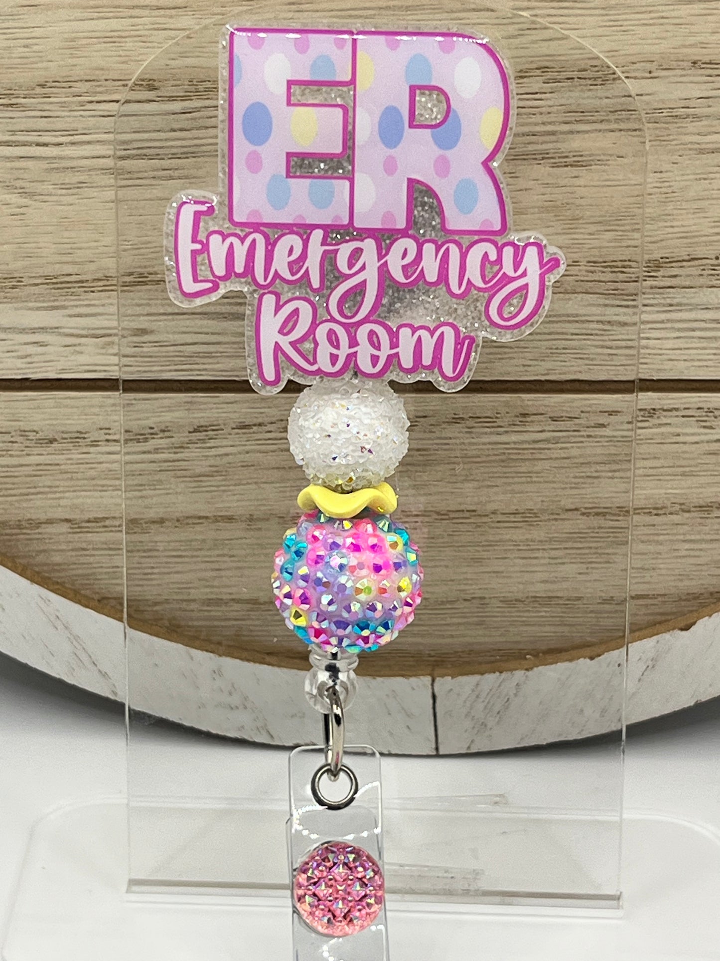 Emergency Room-Pastel Polka Dot