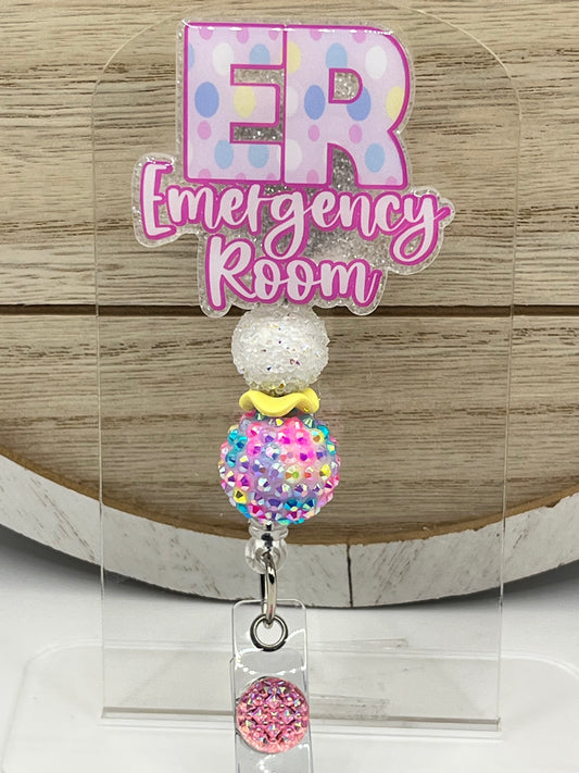 Emergency Room-Pastel Polka Dot