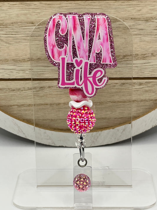 CNA Life-Pink and White
