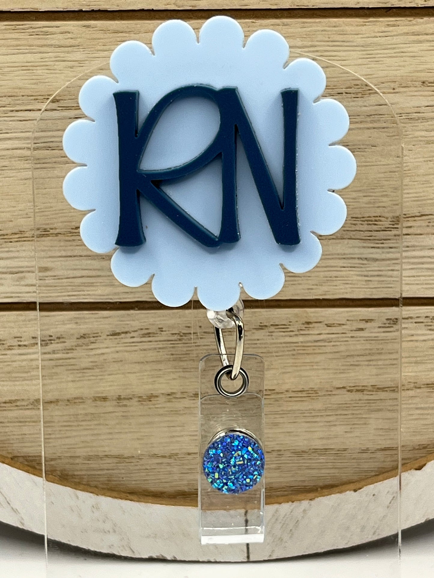 (2D) RN- Light Blue and Navy