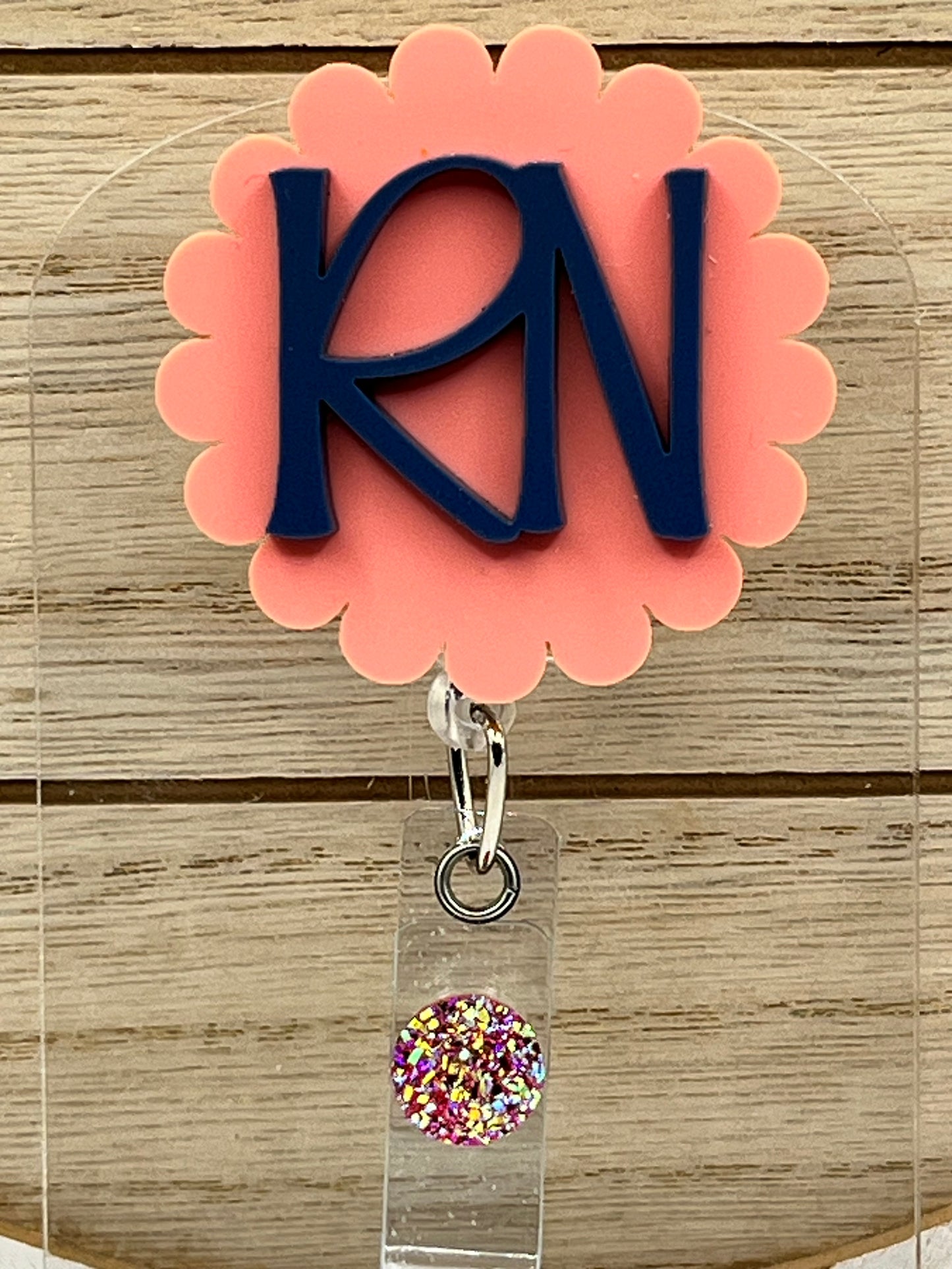 (2D) RN-Melon and Navy Blue