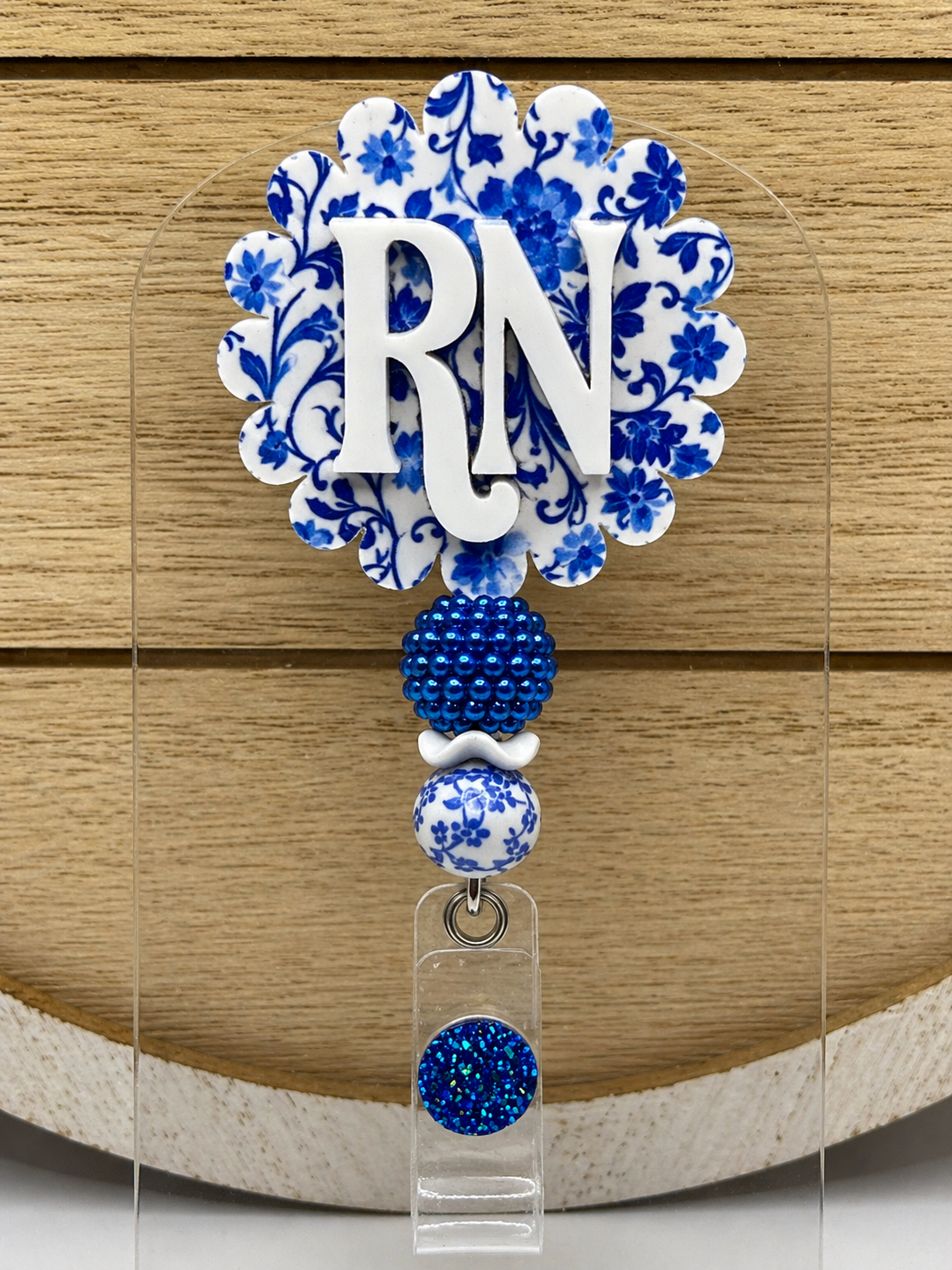 (2D) RN- Blue Floral