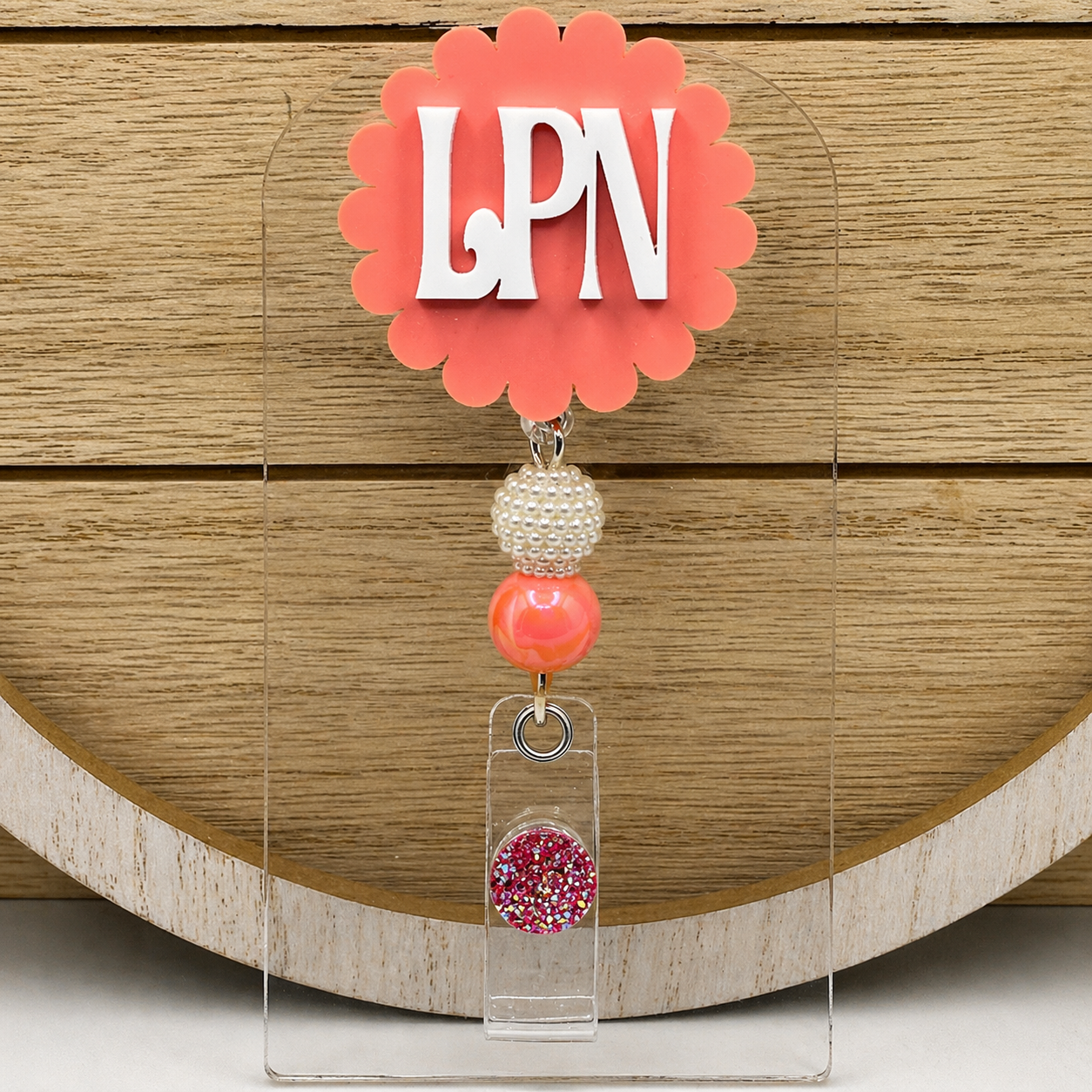 (2D) LPN- Melon and White